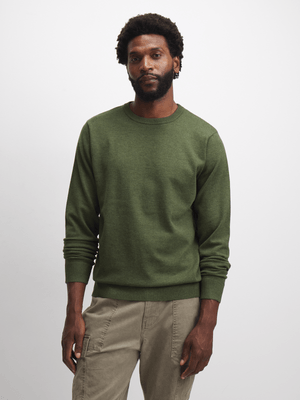 Jet Men's Khaki Fine Guage Jersey