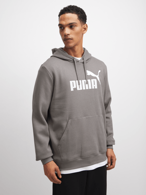 Puma Mens Essential No.1 Logo Cast Iron Hoodie