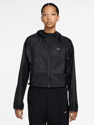 Nike Women's NSW Windrunner Black  Woven Jacket