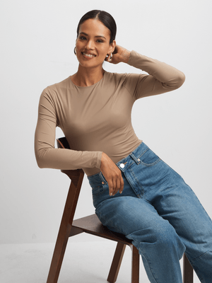 Exact Women's Brown Bodysuit