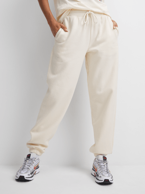 Redbat Classics Women's Off White Oversized Jogger