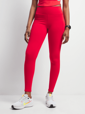 TS Womens Shape Luxe Cherry Red Tights