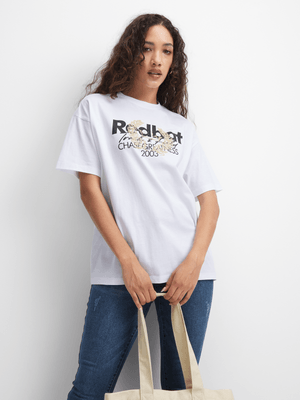 Redbat Athletics Women's White T-Shirt