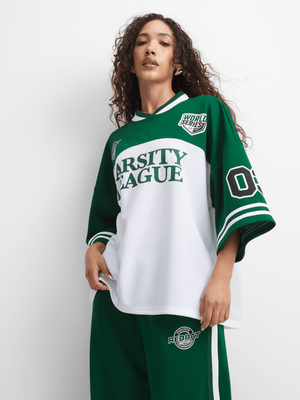 Redbat Athletics Women's Colourblock Football Top