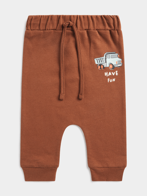 Jet Toddler Boy Brown Have Fun Active Pants