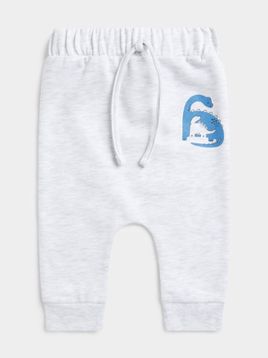 Jet Toddler Boy Ice Melange Dino-Mite Active Pants