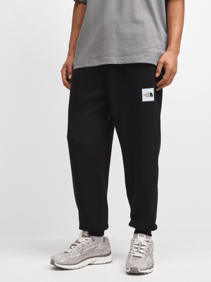 The North Face Mens Fine Regular Tapered Black Jogger