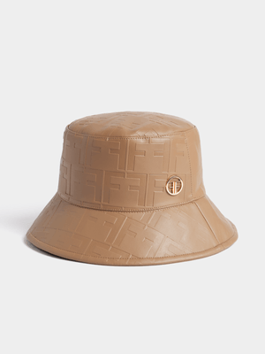 PU FF Bucket Hat