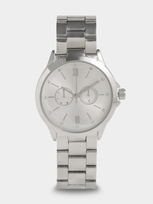 Exact Women's Silver Metal Link Watch