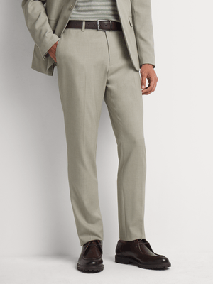 Men's Markham Skinny Soft Olive Suit Trouser
