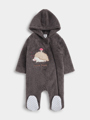 Jet Baby Dark Grey Friends Forever Sleepsuit