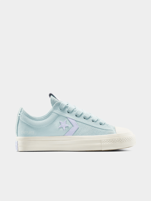 Converse Women's Star Player 76 Colouful Suede Light Blue Sneaker