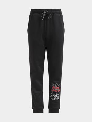 Jet Older Boys Black Mile Morales Active Pants