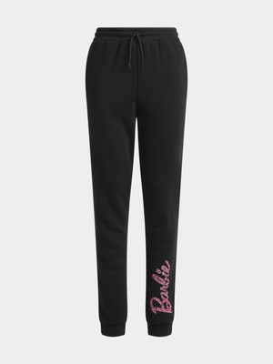 Jet Older Girls Black Barbie & Friends Active Pants