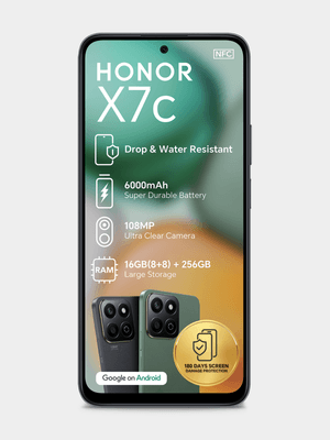 Honor X7C Dual Sim +15GB+50Min - Telkom