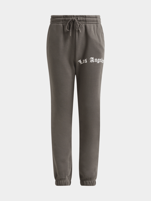 Jet Teen Boys Grey Los Angeles Active Pants