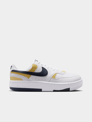 Nike Womens Gamma Force White/Obsidian Sneakers