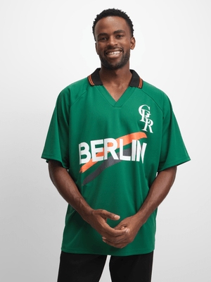 Jet Men's Green Berlin Stadium Golf Shirt