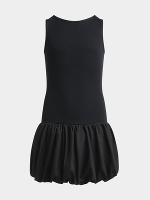 Jet Teen Girls Black Bubble Dress