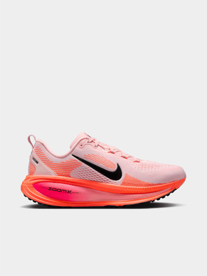 Nike Womens Vomero 18 Black/Bright Crimson Running Shoes