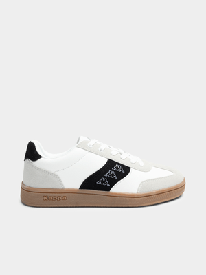 Mens Kappa Logo Fortee White/Black Sneaker
