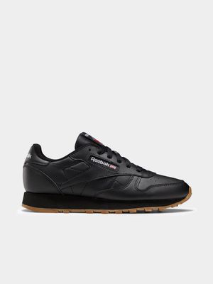 Reebok Junior Classic Leather Black Sneaker