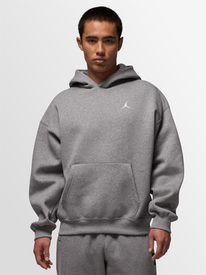 Jordan Men's Brooklyn Fleece Grey Hoodie