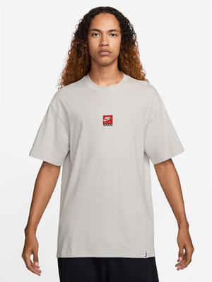 Nike Men's Sportswear Max90 Grey T-shirt