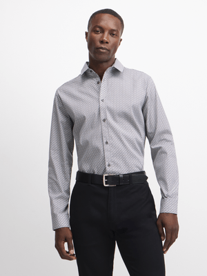 Jet Men's Chocolate Geo Shirt
