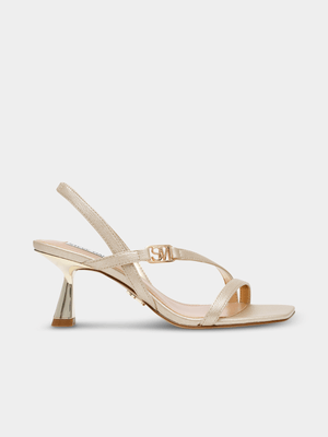 Women's Steve Madden Gold Infuzer Heels