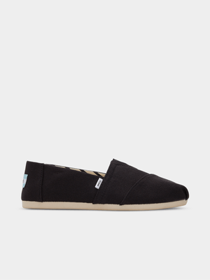 Women's TOMS  Black Alpargata Classic Shoes