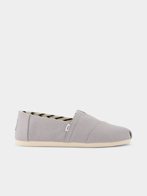 Men's TOMS Grey Alpargata Classic Shoes