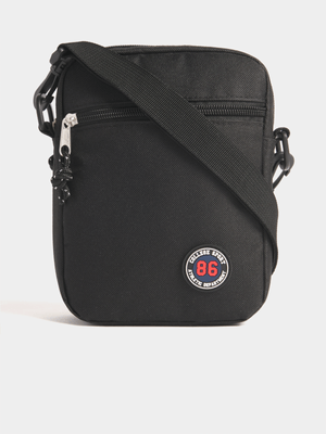 Jet Teen Boy's Black Crossbody Bag
