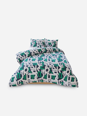 Volpes Julian 144tc Midnight Blue Duvet Cover Set