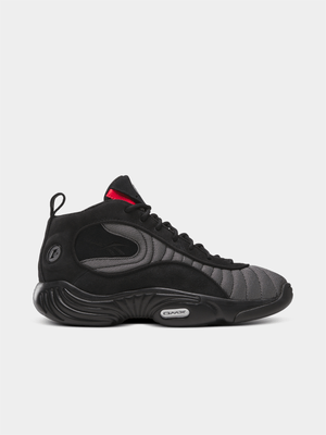 Reebok Men's Black Answer III Metallic Black Sneaker