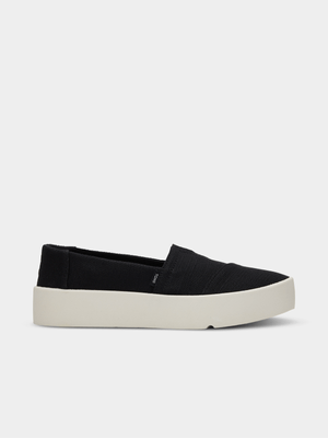 Women's TOMS Black Verona Slip-On