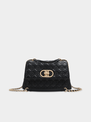 Women's Call It Spring Black Zolla Shoulder Handbag