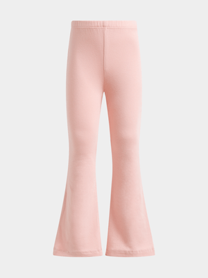 Exact Older Girl's Pink Skinny Flare Leggings