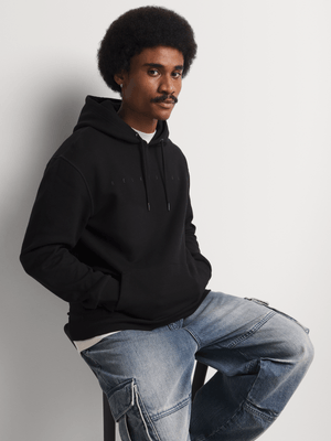 Relay Jeans Men's Black Hoodie