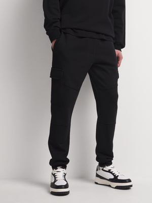 Markham Men's Utility Black Jogger