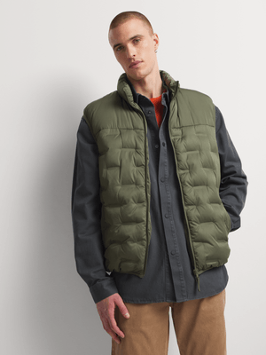 Markham Men's Heat Sealed Hooded Sage Puffer