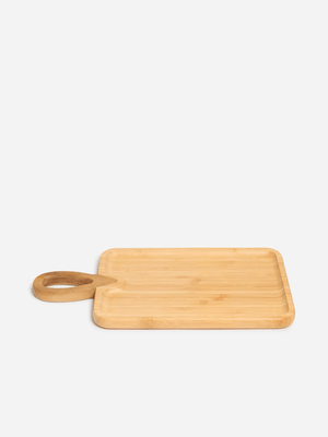 Jet Home Bamboo & Acacia Wood Serving Tray