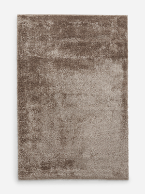 Jet Home Natural Plush Shaggy Rug