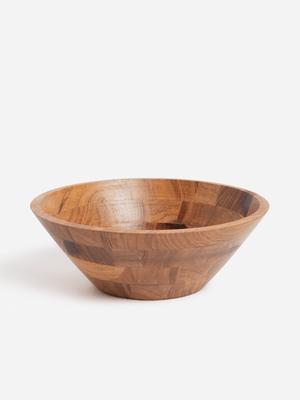 Excellent Houseware Natural  Bowl Acacia Wood