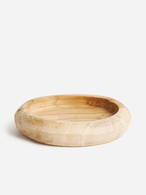 Excellent Houseware Natural Bowl Teak Root Wood Dia 200Xh5