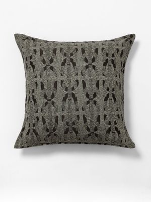 Calvinia Woven Scatter Cushion Grey 55x55