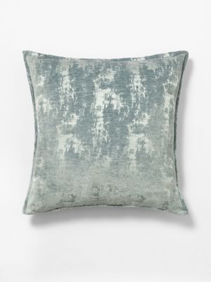 Micah Velvet Scatter Cushion Blue 60x60