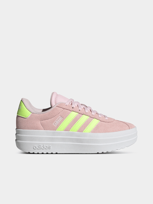 Junior adidas VL Court Bold Pink/Lime Sneaker