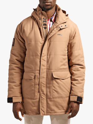 Men's Plus Jeep Brown Expedition Jacket