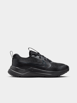 Nike Junior Grade-School Cosmic Runner Black Running Shoes